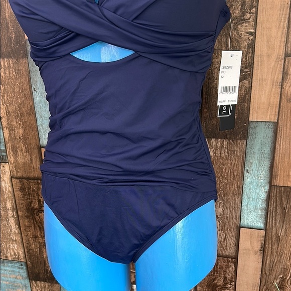 LA BlANCA 12 Women’s Navy Swimsuit - Picture 3 of 16